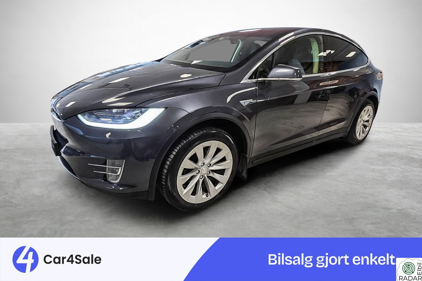 TESLA MOTORS Model X 90D Gratis Lading / Premium / AP / Krok / Luft / Vinter