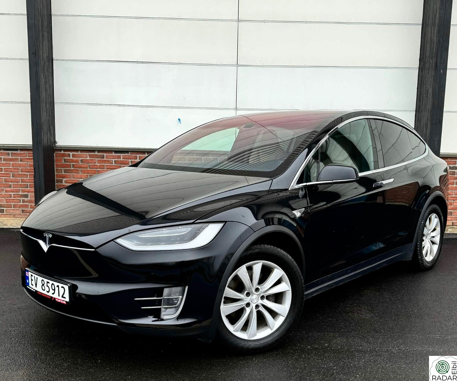 TESLA MOTORS Model X 7-seter// h.feste//skinn//varme+kjøling//525hk//90D