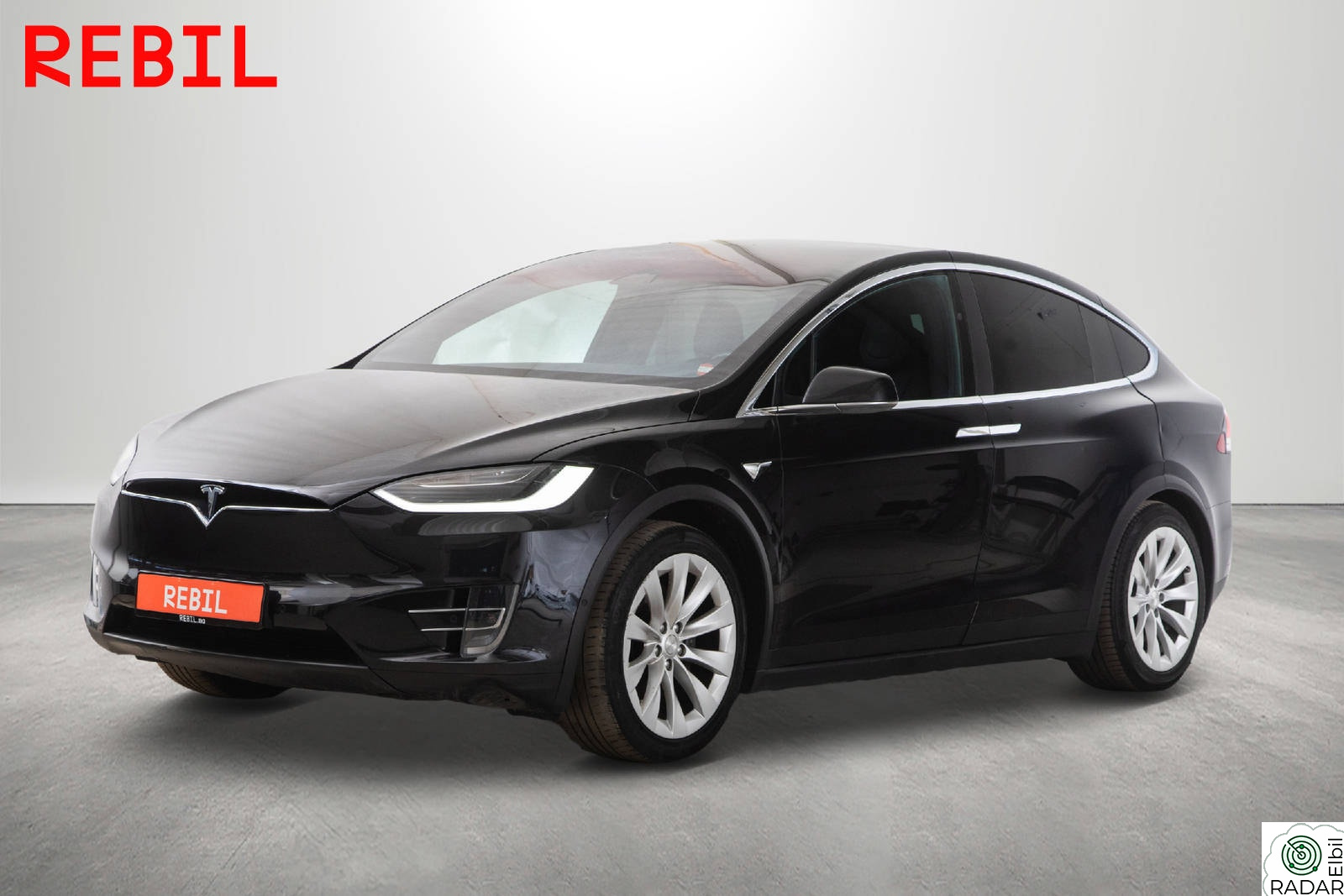 TESLA MOTORS Model X 75D/6seter/AWD/CCS/MCU2/Krok/Vinter/Skinn/Memory/Luft