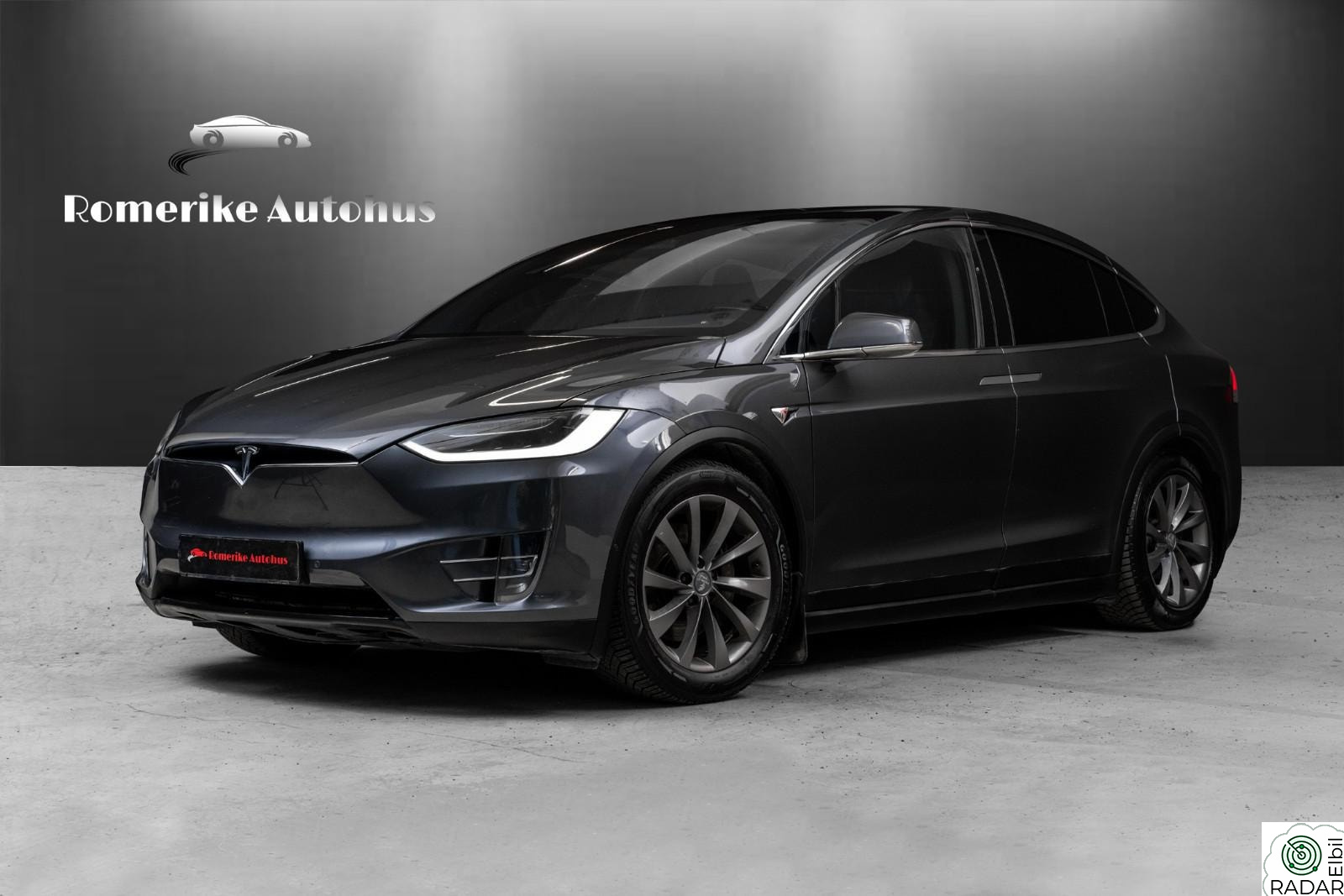 TESLA Model X 75d AWD 7-S // Hengerfeste, Kamera, CCS-oppgr - OUTLET!