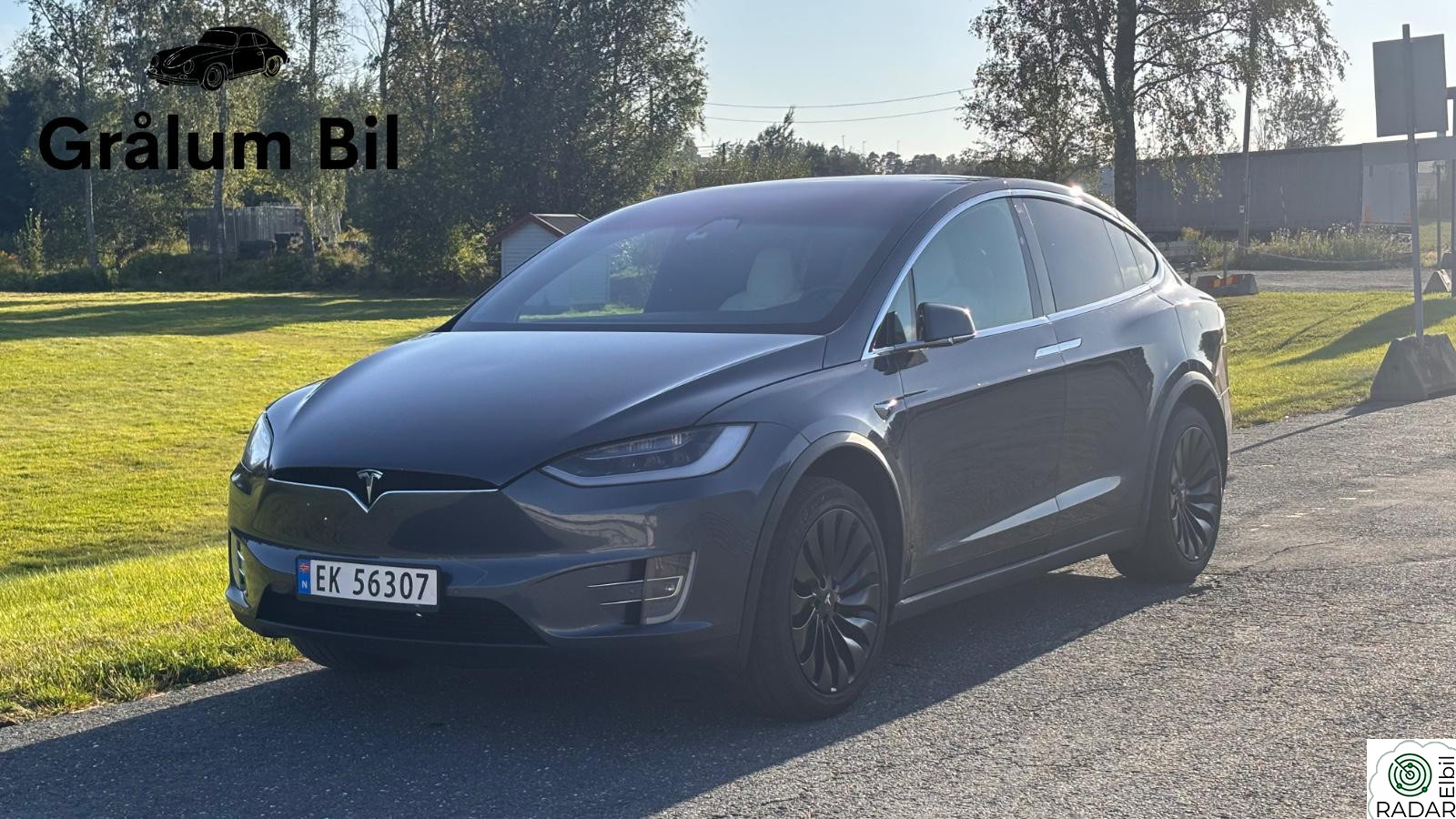 TESLA Model X 100D Long Range 6 Seter/Luftfjæring/Premium Interiør