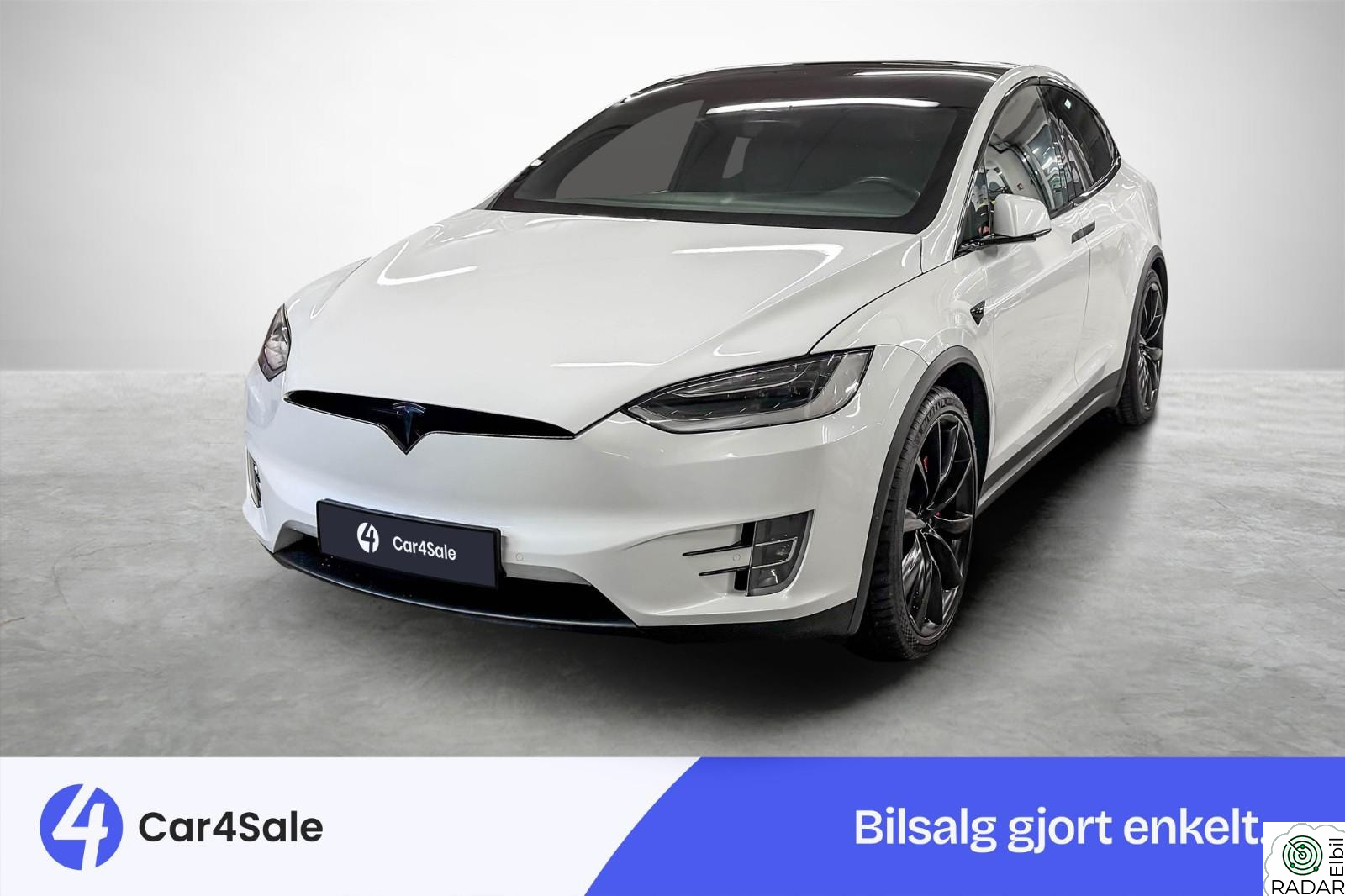 TESLA Model X 100D Long Range 7s / Ny S+V/ Premium / Krok / Norsk +++