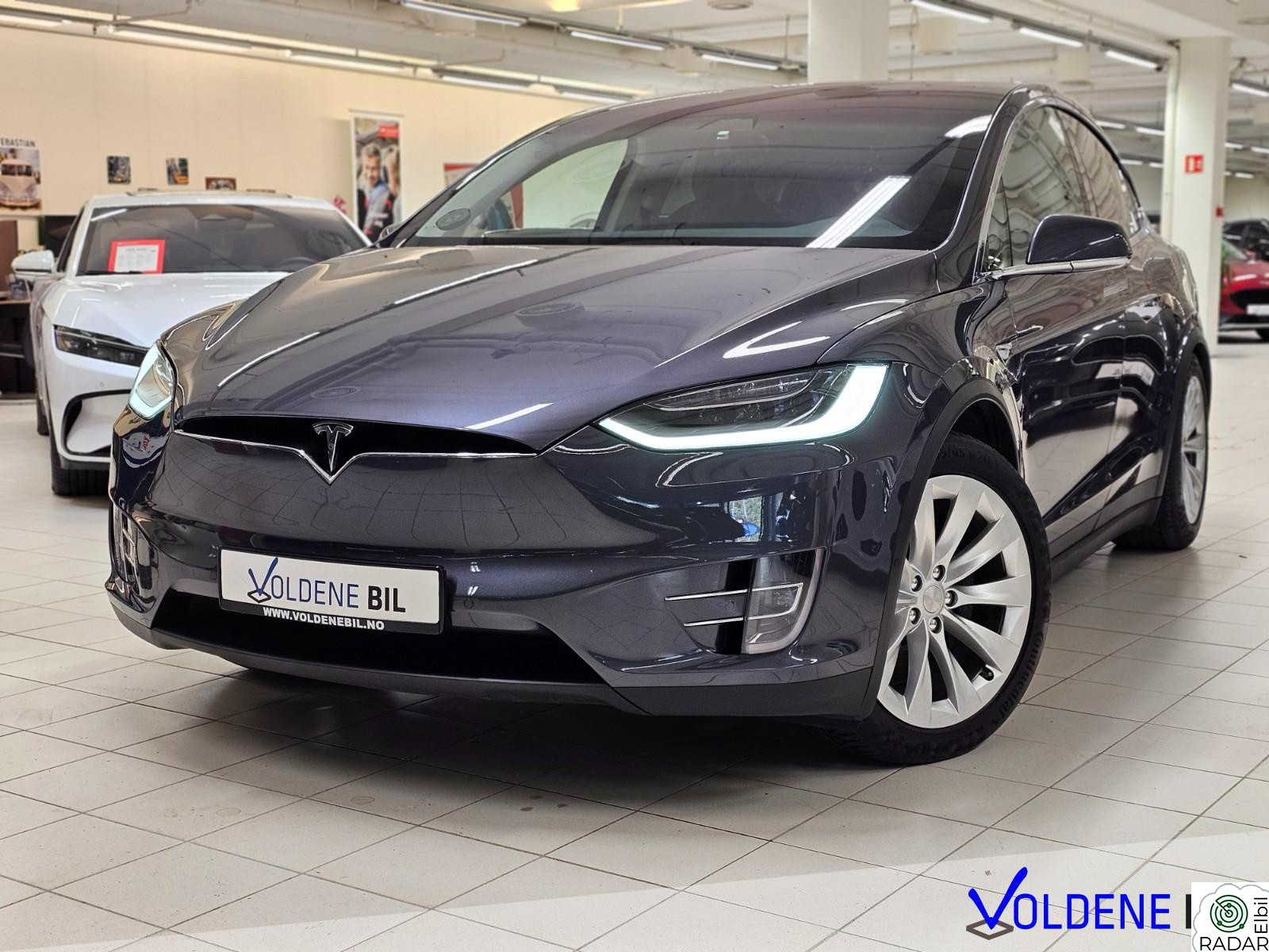TESLA Model X X100D - 1 eier - FSD - 7 seter - Premium - Krok - CCS