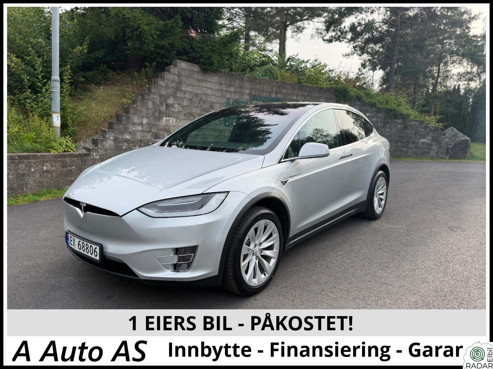 TESLA Model X 75D 4x4 - RIMELIGST PÅ FINN!