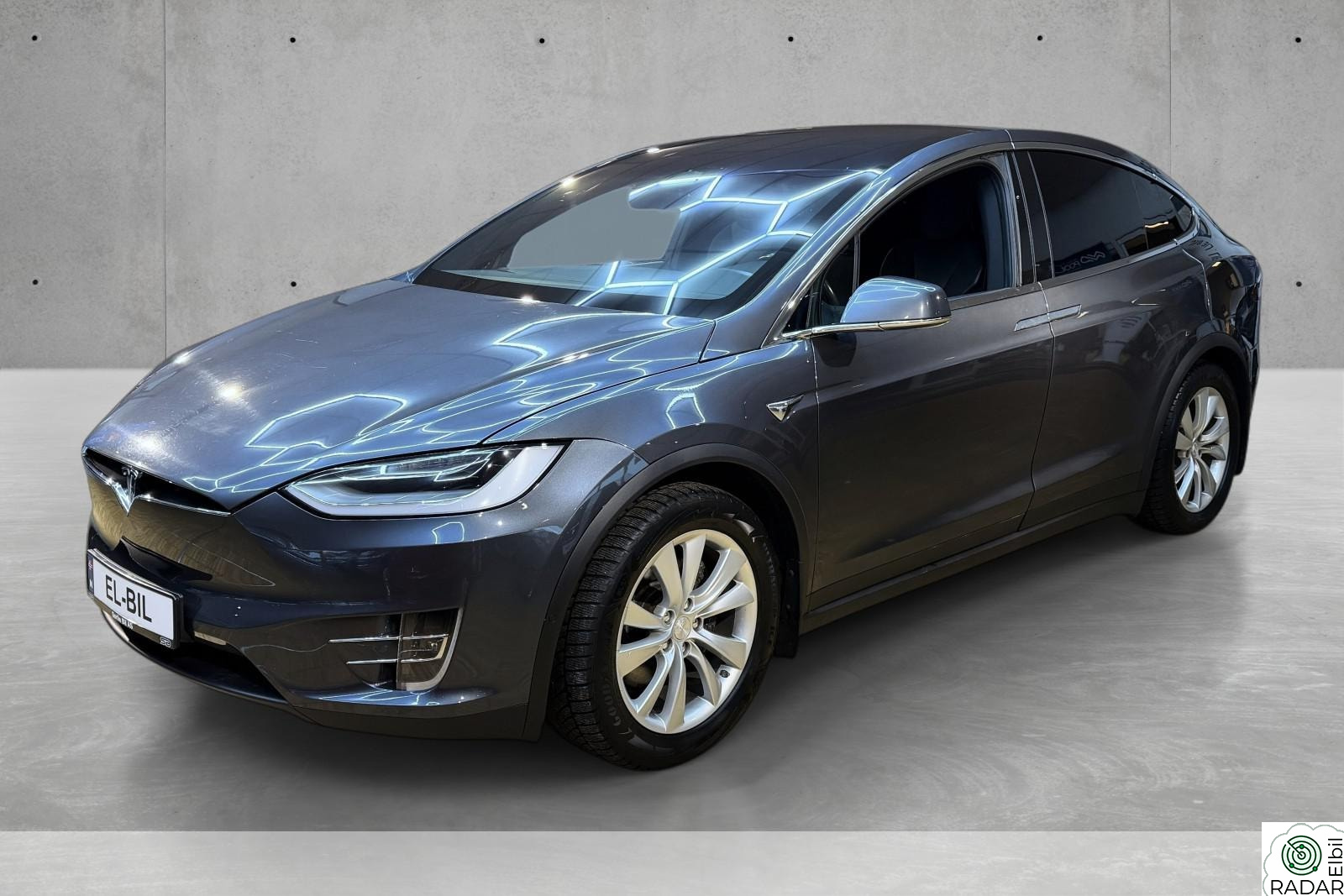 TESLA Model X 75D|2017Mod|7-Seter|Awd|Luft|Autopilot|Krok|Delskinn