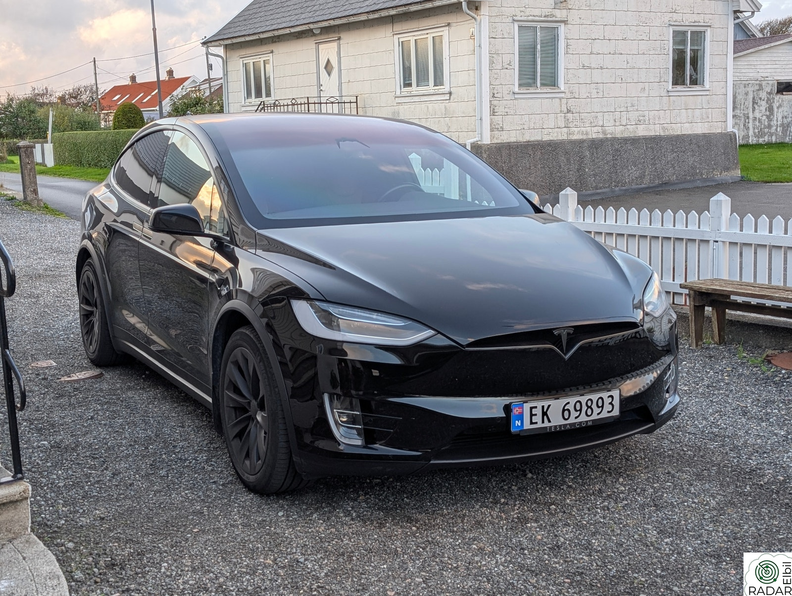 TESLA Model X 100D 4WD 5-s Batterihelse 91,1%