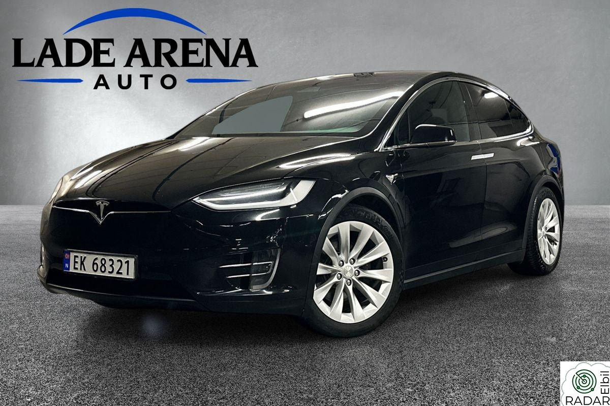 TESLA Model X 75D | 6 seter | Autopilot | Karbon | Luft | Garanti |
