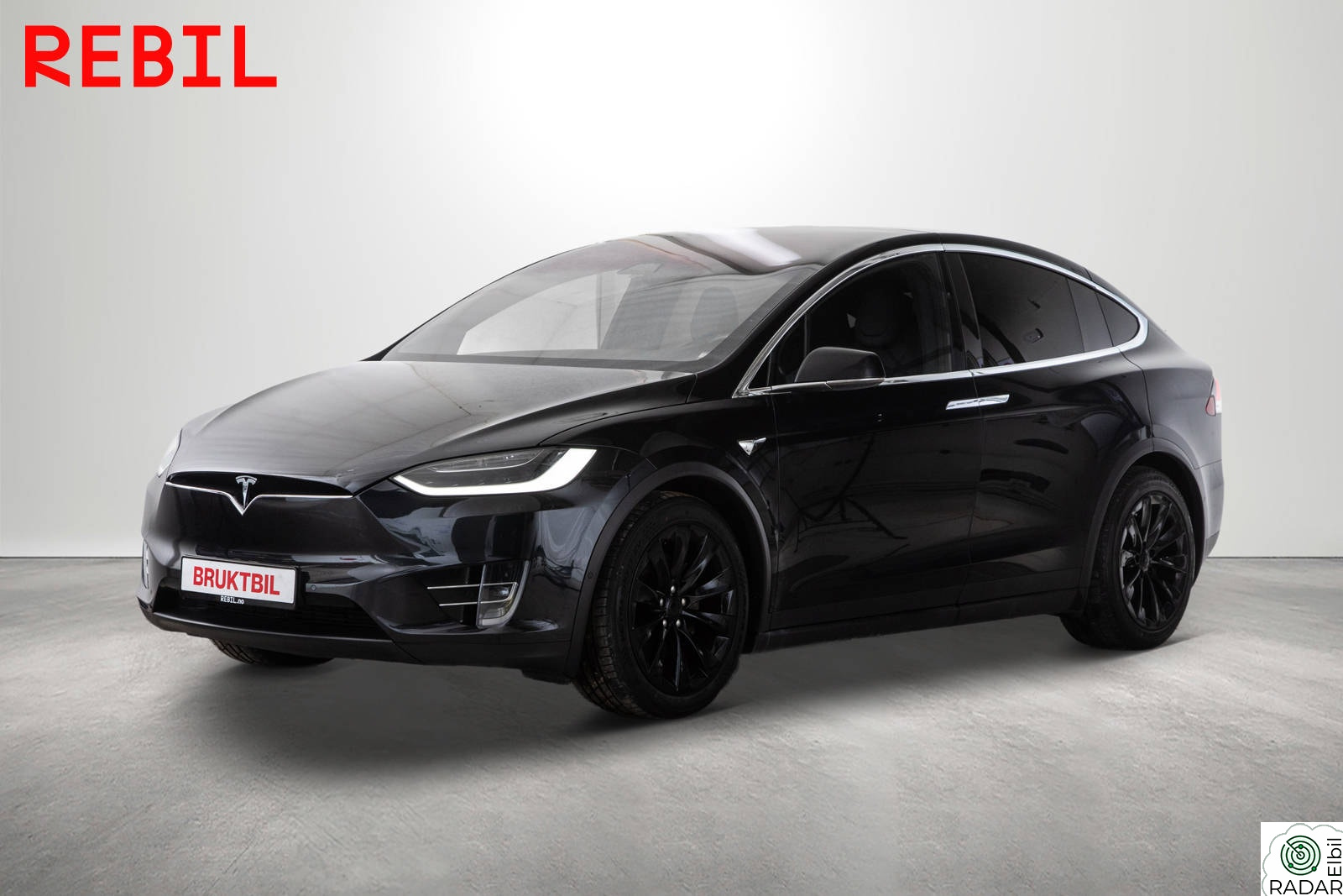 TESLA Model X 565km/100D/6.Seter/AWD/R.kam/Navi/Krok/CSS/Skinnseter