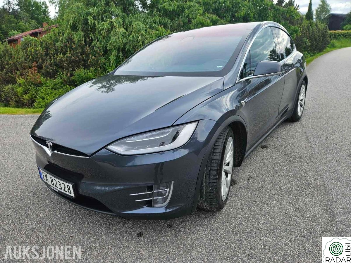 TESLA Model X Long Range 5-seter, Adaptiv cruisekontroll, panorama so