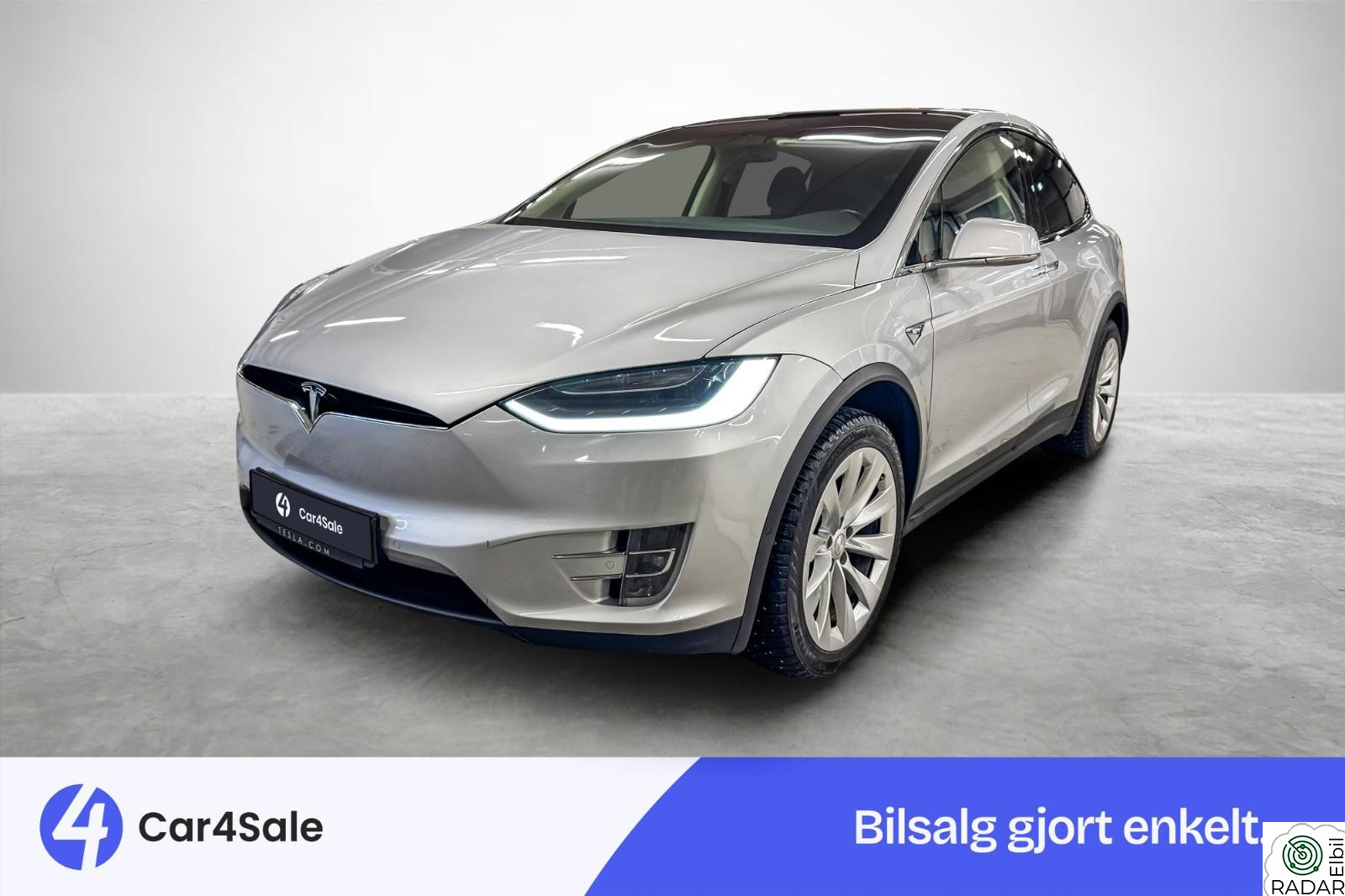 TESLA Model X 100D 6-seter / Premium / Oppgradert AP / Krok / 22" ++
