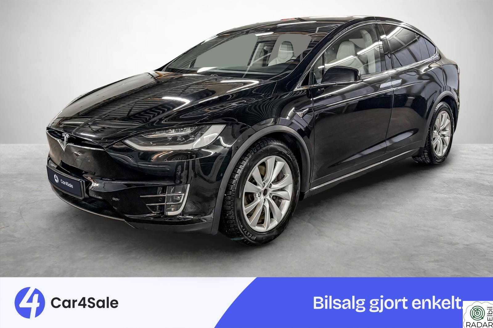 TESLA Model X 75D 417km / Oppgradert AP / Premium / Krok / HiFi ++