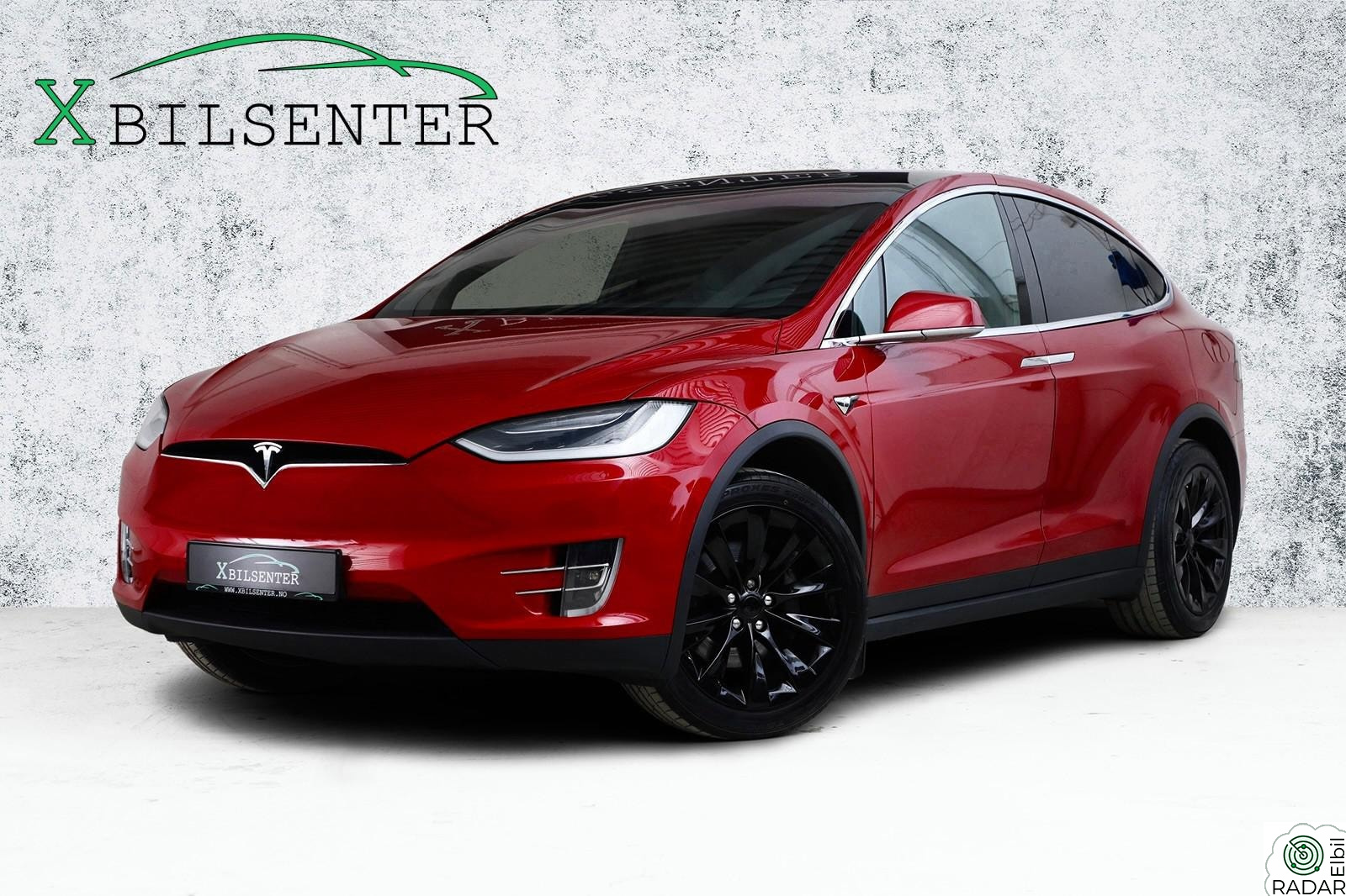 TESLA Model X 75D // 7-SETER FSD MCU2 LUFT KAMERA CCS KROK 1-EIER+