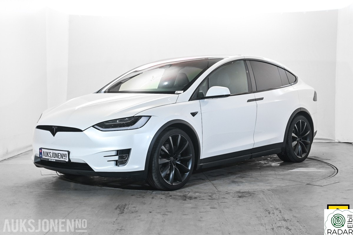TESLA Model X 75D AUTOPILOT CCS HENGERFESTE PANORAMA LUFTFJÆRING