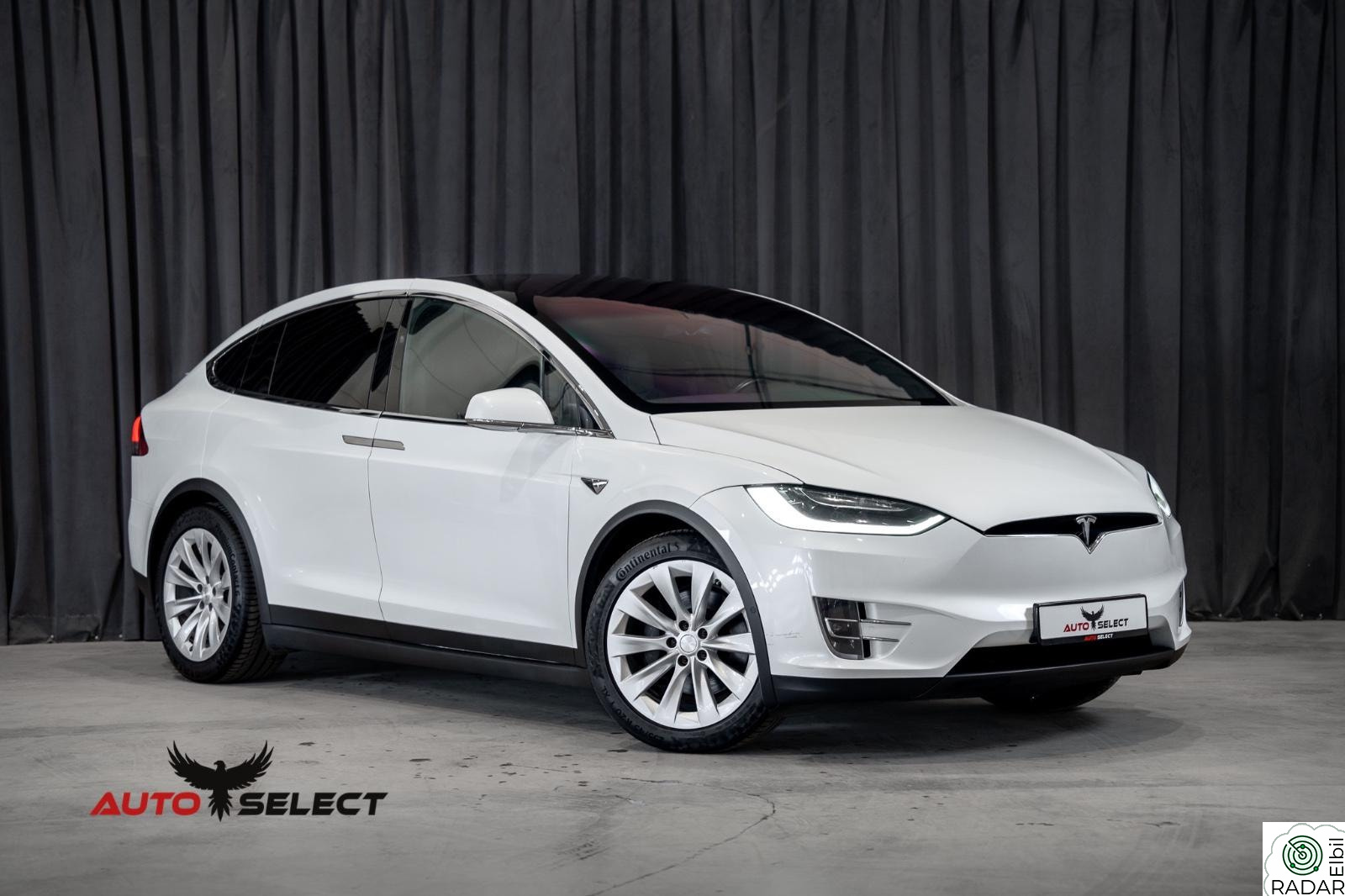 TESLA Model X 100D 525HK AWD/Premium/Skinn/Karbon/AP/Vinterpakke ++