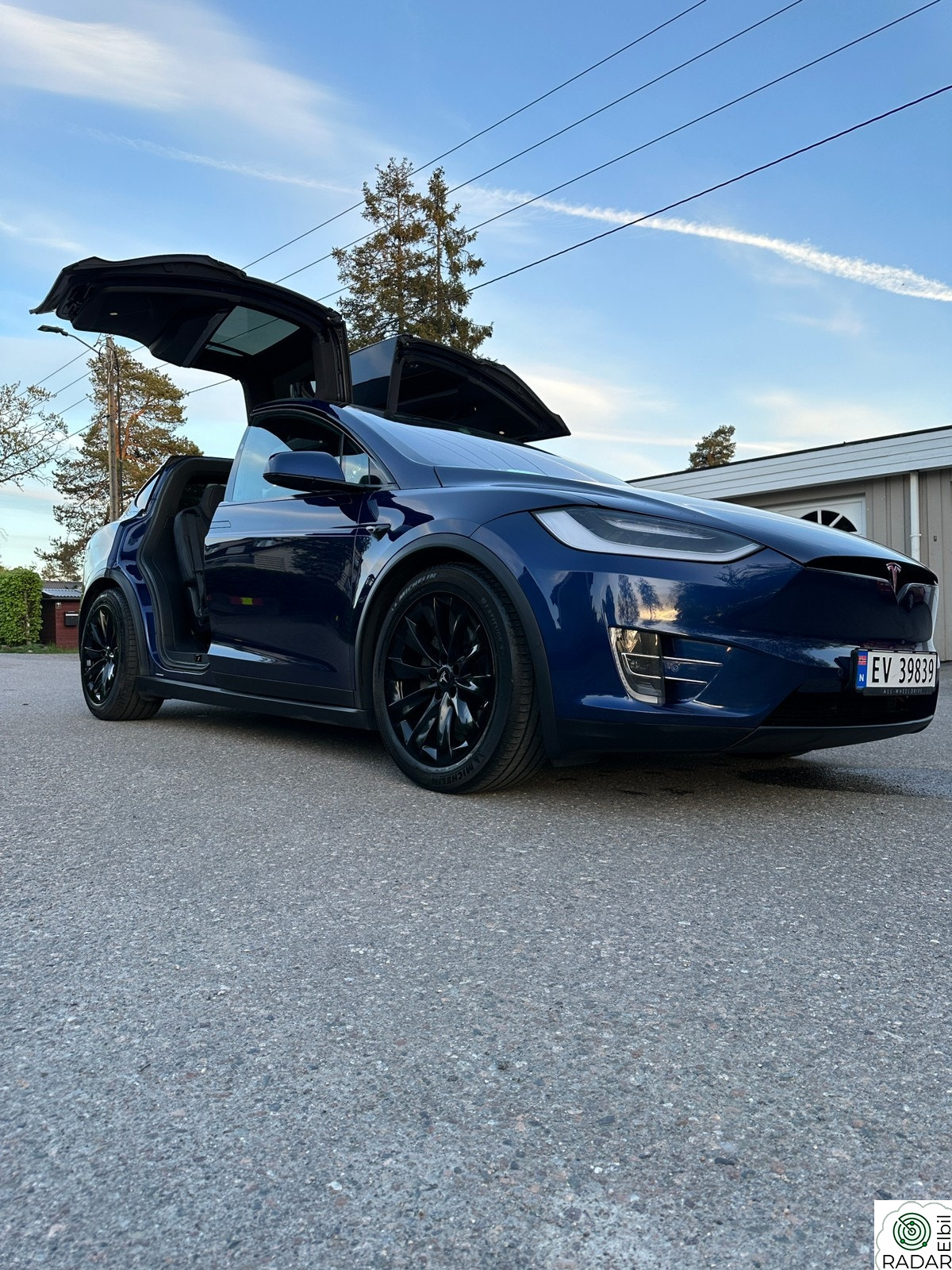 TESLA Model X MODEL X 75D EAP HW3.0 CCS premium vinter krok