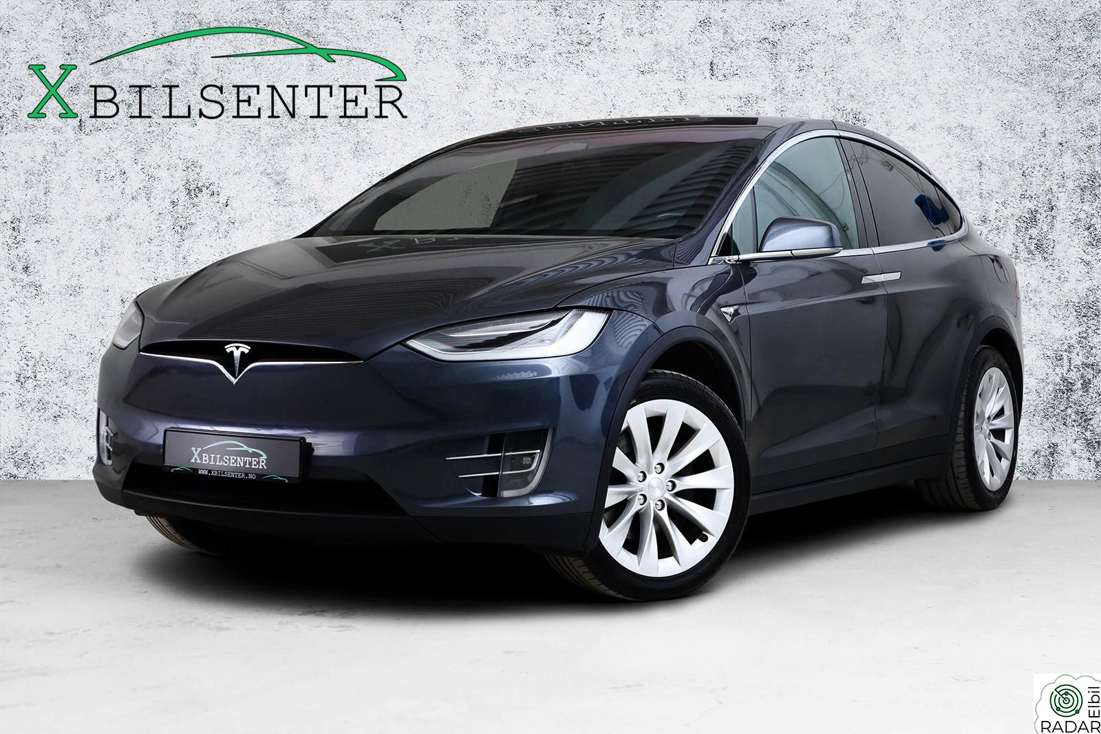 TESLA Model X Long Range Raven // AP3 MCU2 VINTER PREMIUM SKINN KROK+