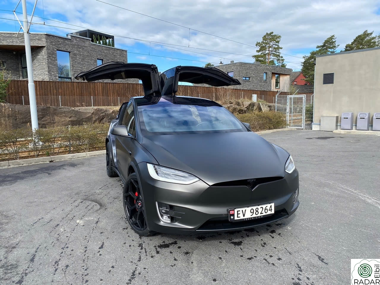 TESLA Model X Long Range Raven - fullt utstyrt