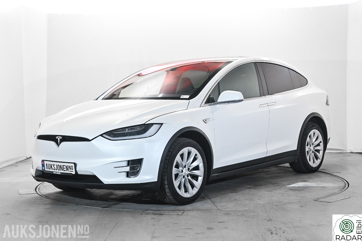 TESLA MOTORS Model X 90D 7-SETER HENGERFESTE PREMIUM LYD & INTERØR VINTERPAK