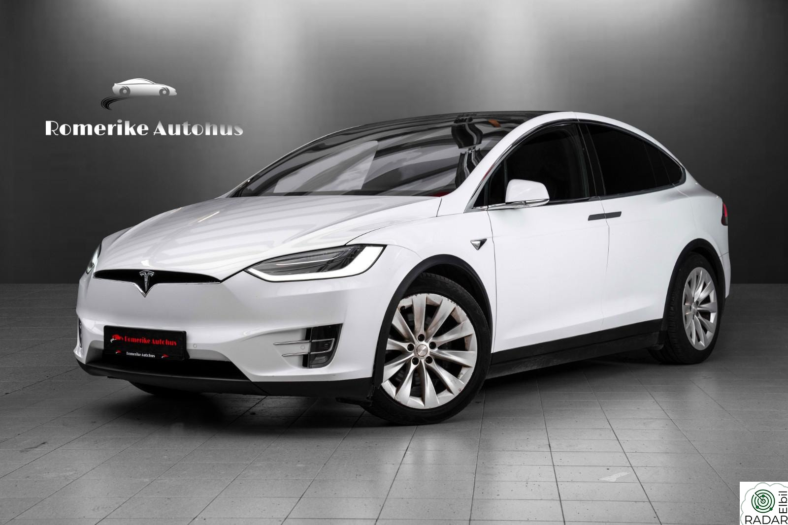 TESLA MOTORS Model X 75kWh (60D) AWD GRATIS LADING!! // Hengerfeste, Kam+++