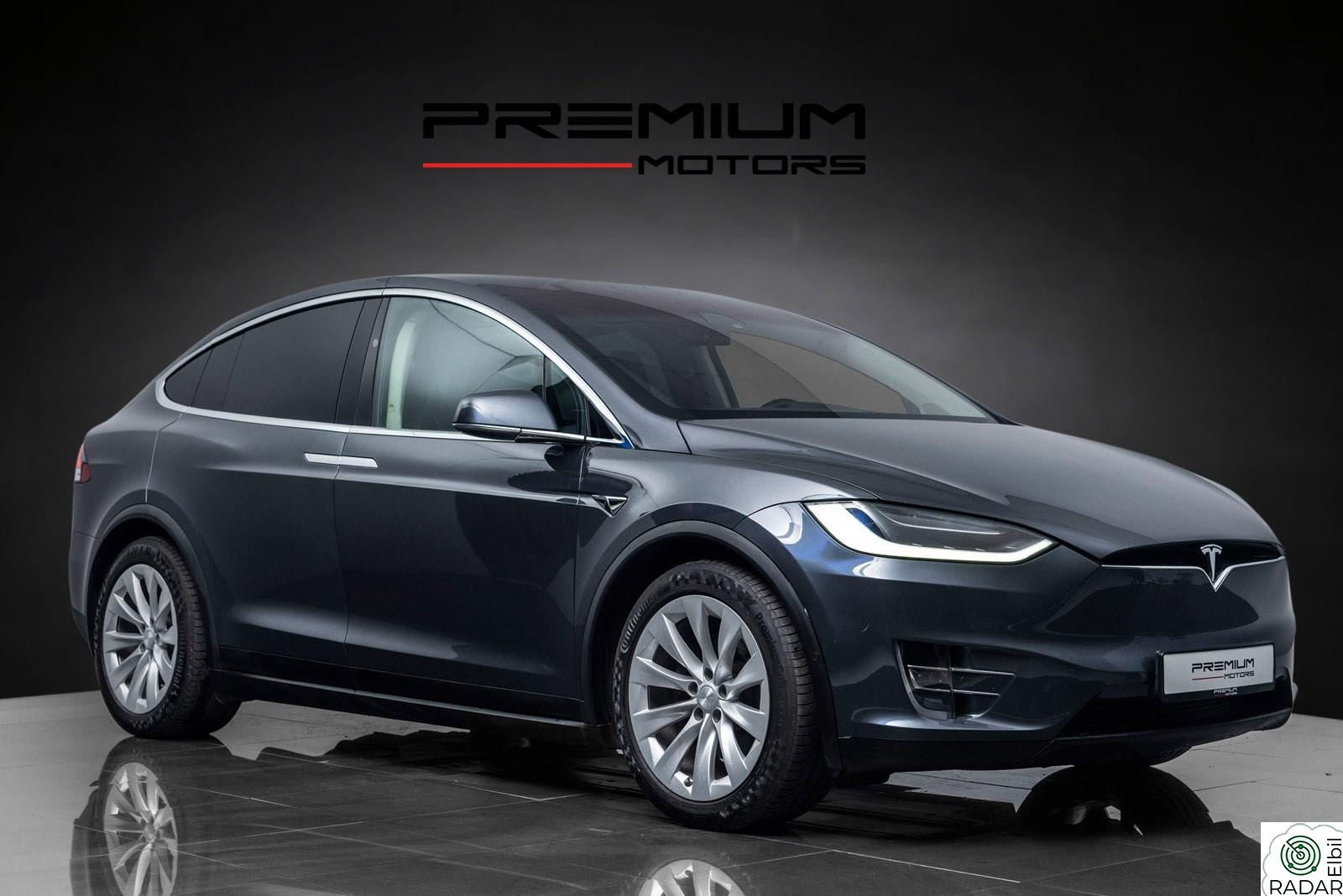TESLA MOTORS Model X 90D 7Seter,Ventilerte seter,Premium,Carbon,Pano,HFeste