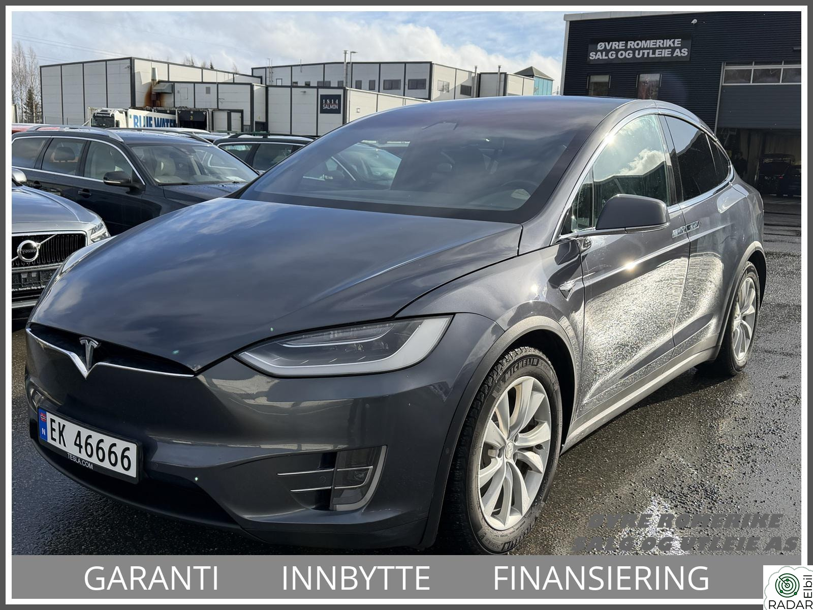 TESLA MOTORS Model X 100D, 6 seter, krok, CCS, Vinterpakke, Autopilot