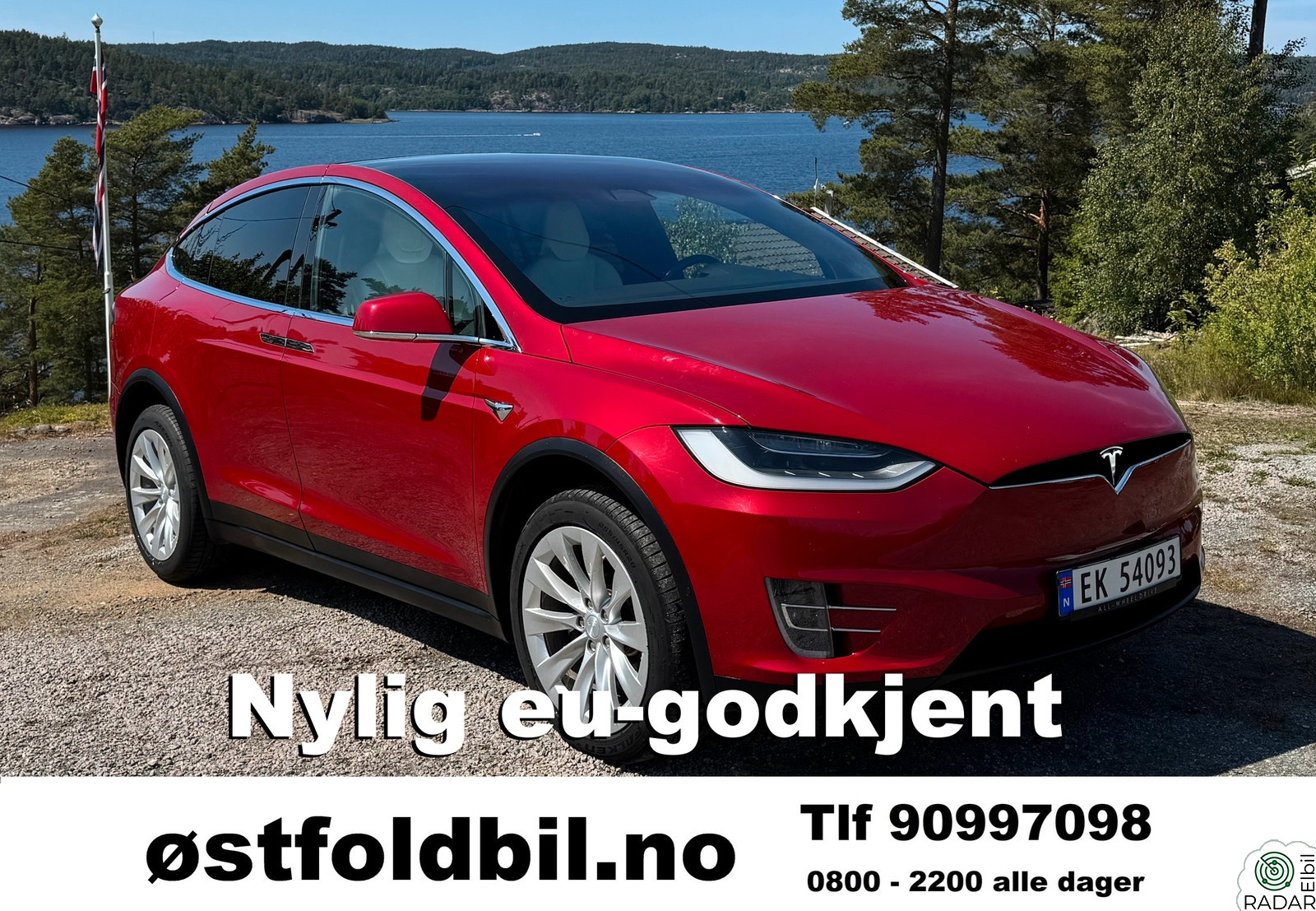 TESLA Model X 90D 4WD 5-s