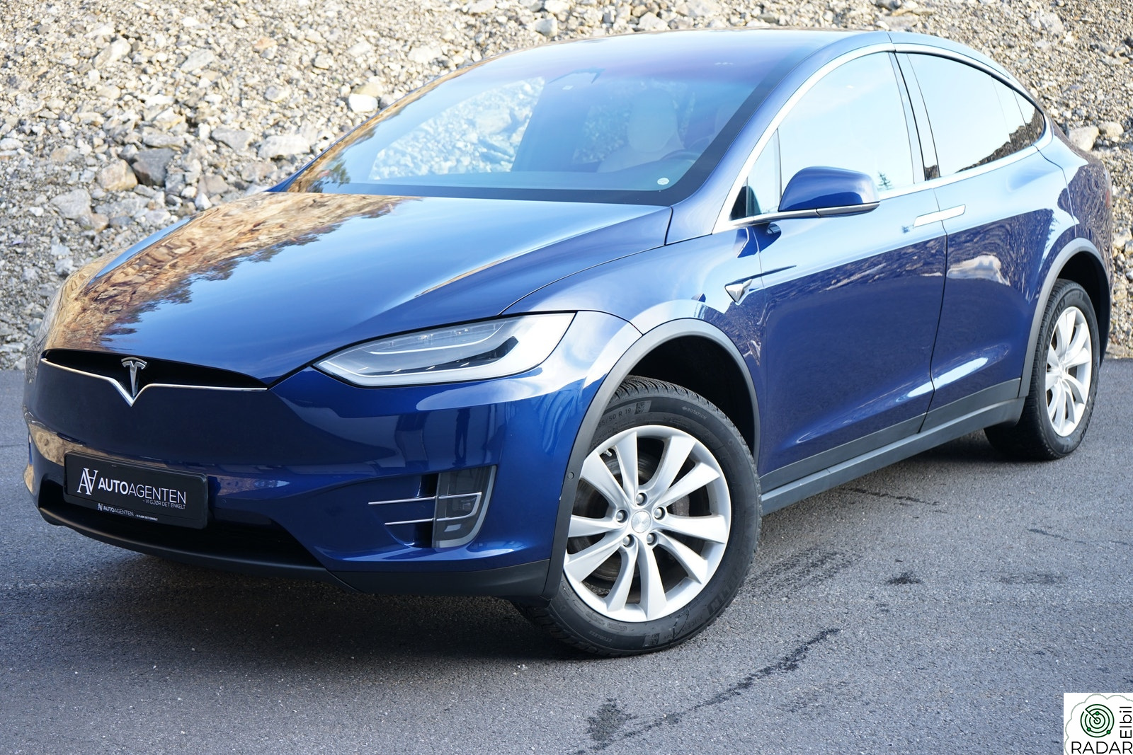 TESLA Model X 75D 4WD 5-s/1-eier/CCS/LAV KM/Nylig Eu godkjent/++