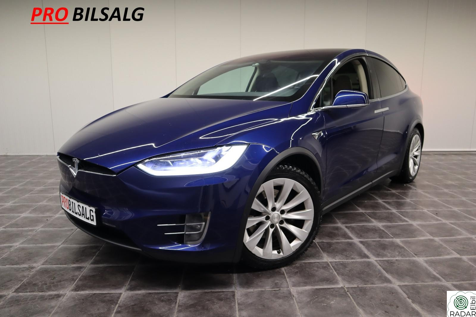 TESLA Model X 75D 6- SETER/VINTER PAKKE/KROK/AUTOPILOT/1 EIERS BIL