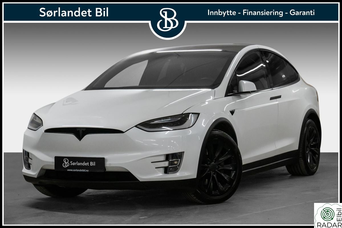 TESLA Model X 75D / 7-SETER / EAP / SKINN / VINTERPAKKE / CCS / 20"