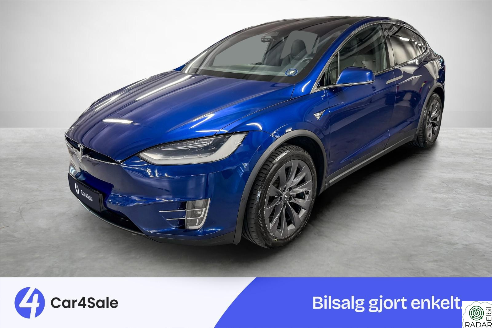 TESLA Model X 100D AWD /1 Eier/EU28/FSD/Krok/Luft/hi-fi/Skinn/Norsk