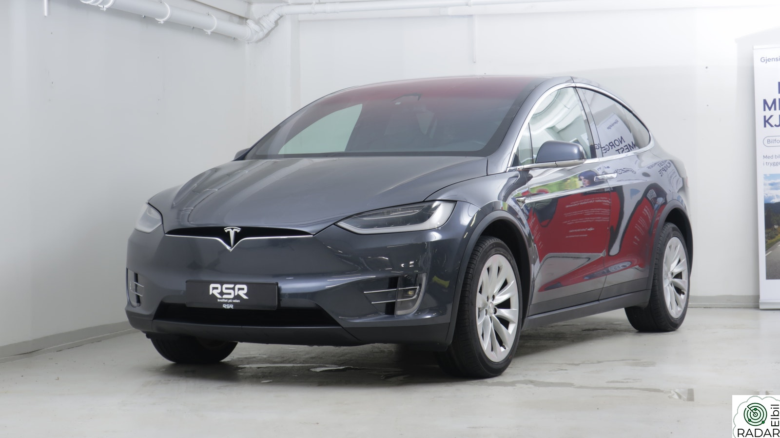 TESLA Model X 100D AWD - HENGERFESTE - SKINN - FSD - FINANS