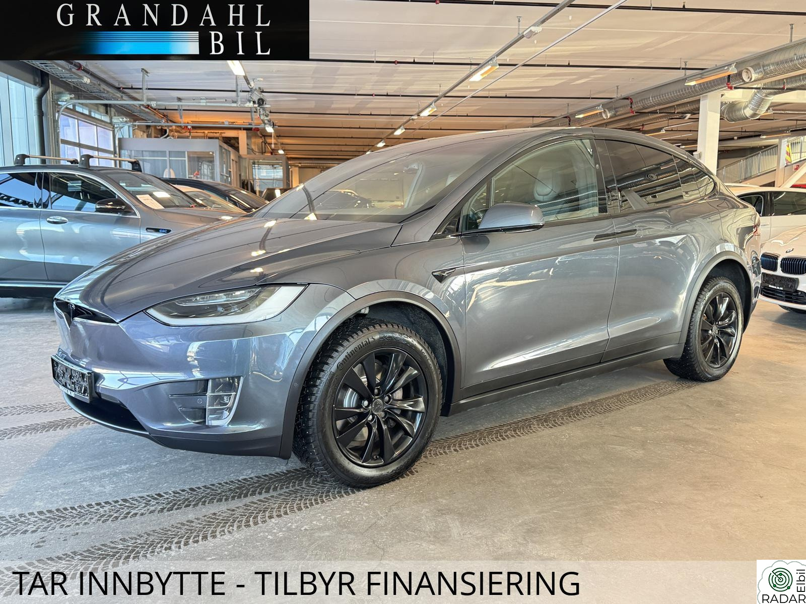 TESLA Model X 100D I 6-SETER I VELHOLDT I SE PÅKOST I TOPPUTSTYRT!