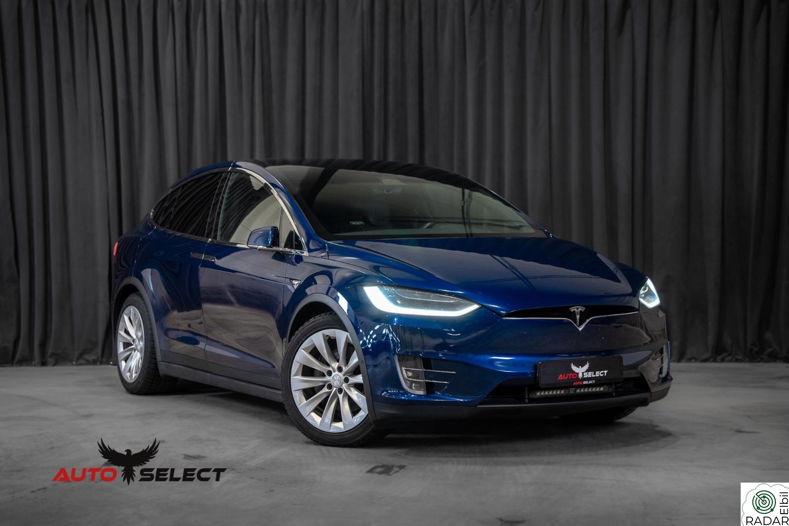 TESLA Model X 100D AWD/6-Seter/Premium/Krok/Vinterpakke/Lazer/Skinn