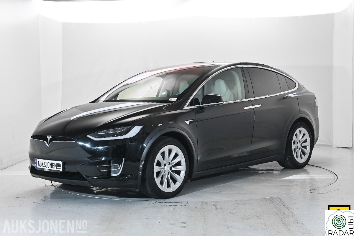 TESLA Model X 75D 7-SETER HENGERFESTE CCS PREMIUM INT. AUTOPILOT