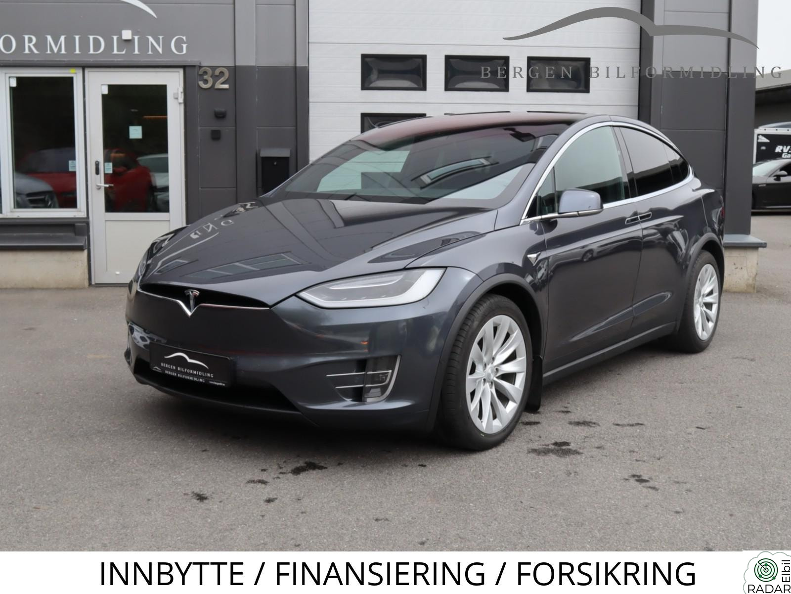 TESLA Model X 75D/ 7-seter/FSD/Premium/Carbon/Skinn/1 eier+