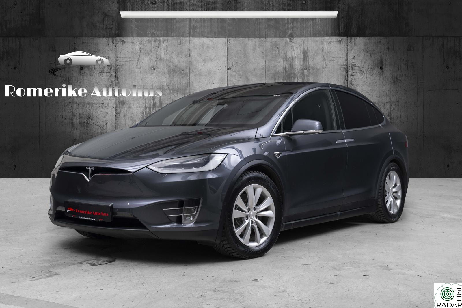 TESLA Model X 75d 6-SETER // EAP, Premium Lyd, Vinter, Krok, MCU2++