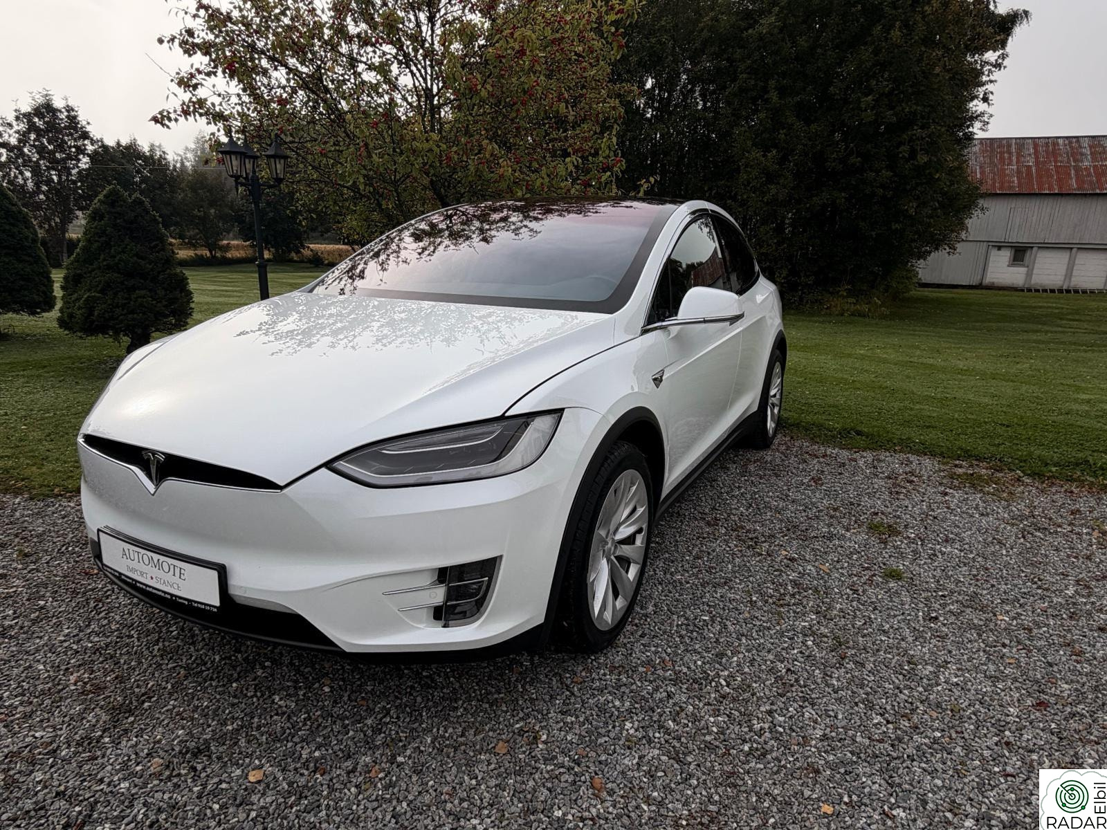 TESLA Model X 6s 1eiers Mcu2 Krok utvidet AP 2xPremium UltraHIFI luft