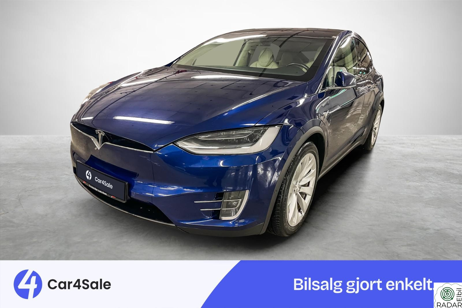 TESLA Model X 100D / 485km / EAP / Premium / Vinter / CCS / Krok ++