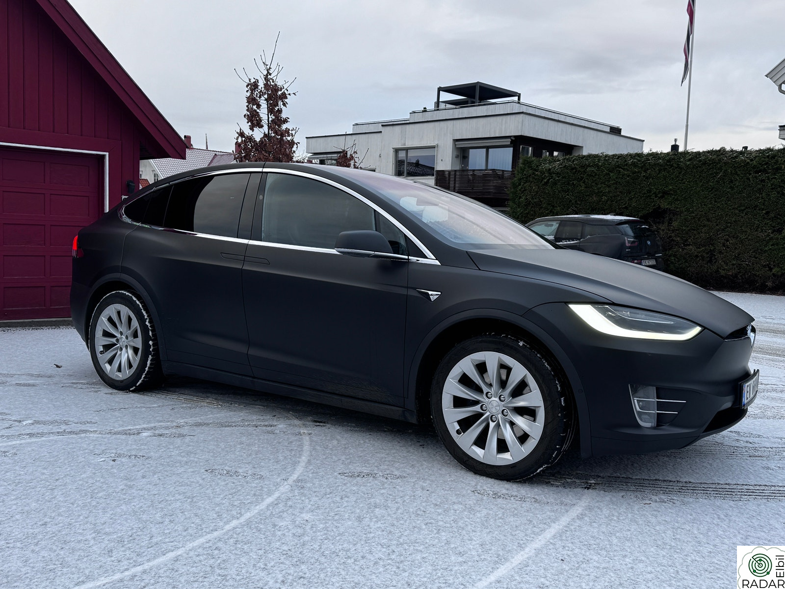 TESLA Model X 100D 4WD | 7-s | Long Range | Blacked | nytt batteri