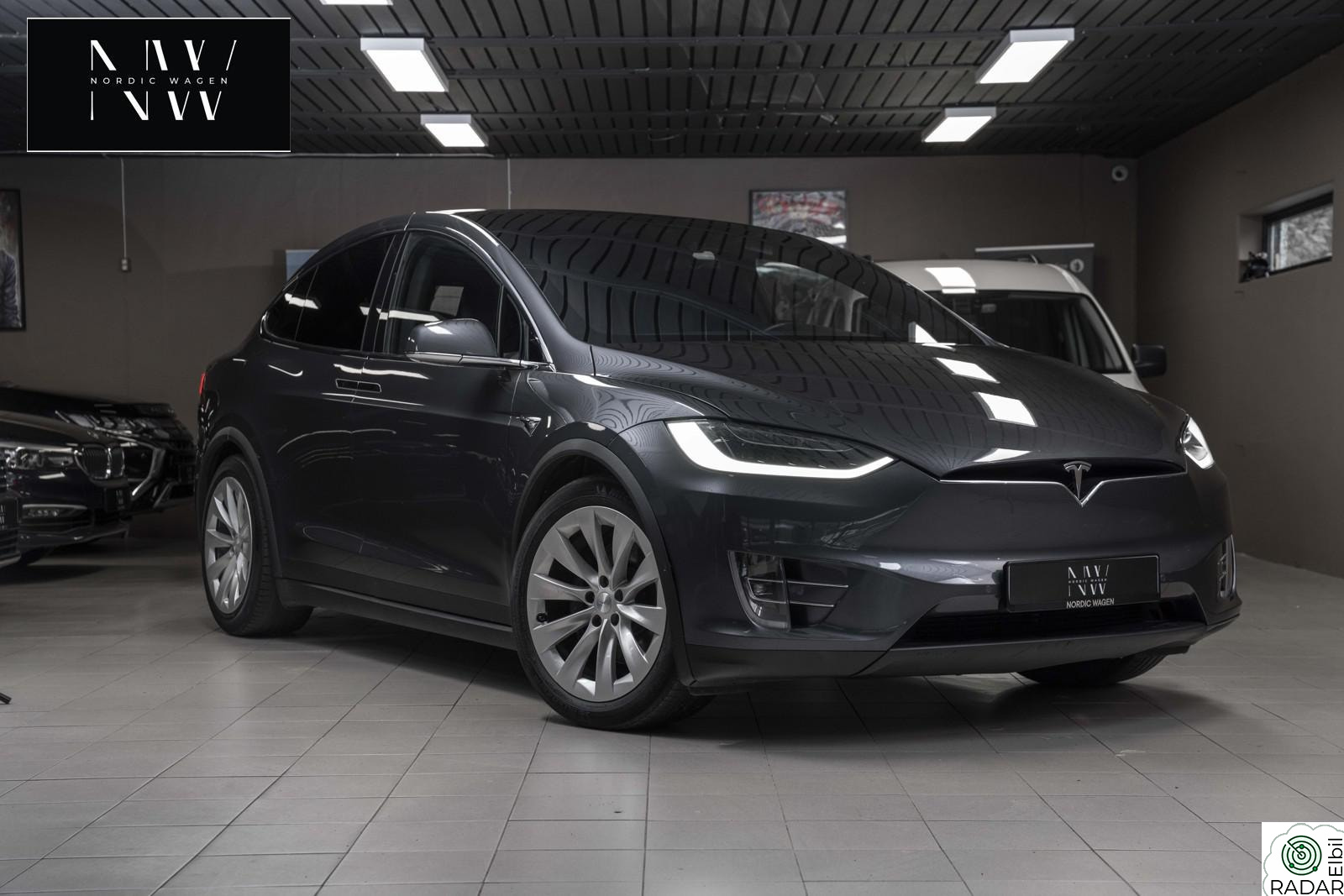 TESLA Model X 100D Long Range Skinn Krok EAP CCS MCU2