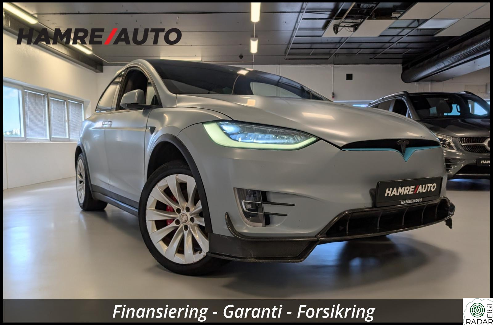 TESLA Model X 75D/6-Seter/Carbon/MCU2/CCS/Skinn/Krok/Homelink/20"