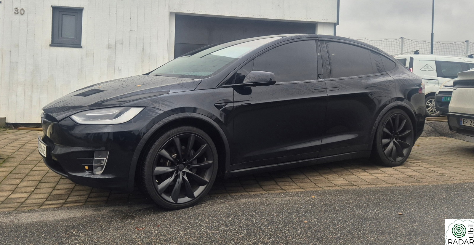 TESLA MOTORS Model X 100D 4WD 6-s, hengerfeste, AP, EU 27, chrome delete