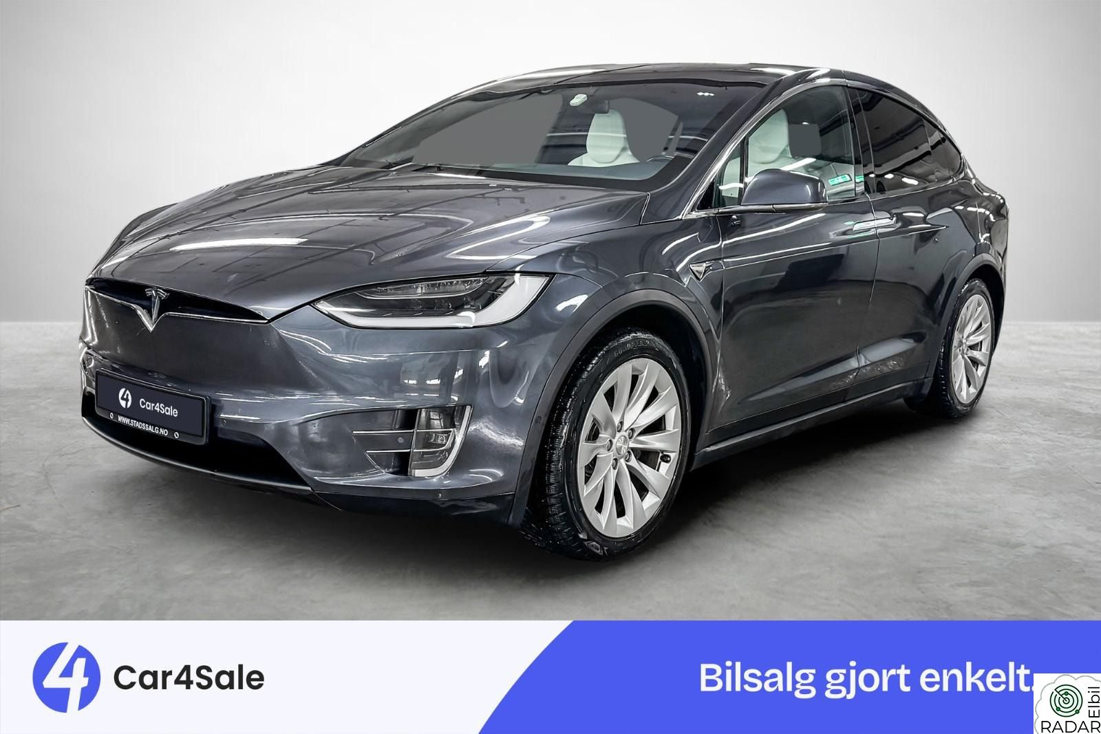 TESLA MOTORS Model X 90D 489km / Krok / Premium / Oppgradert AP / Norsk ++