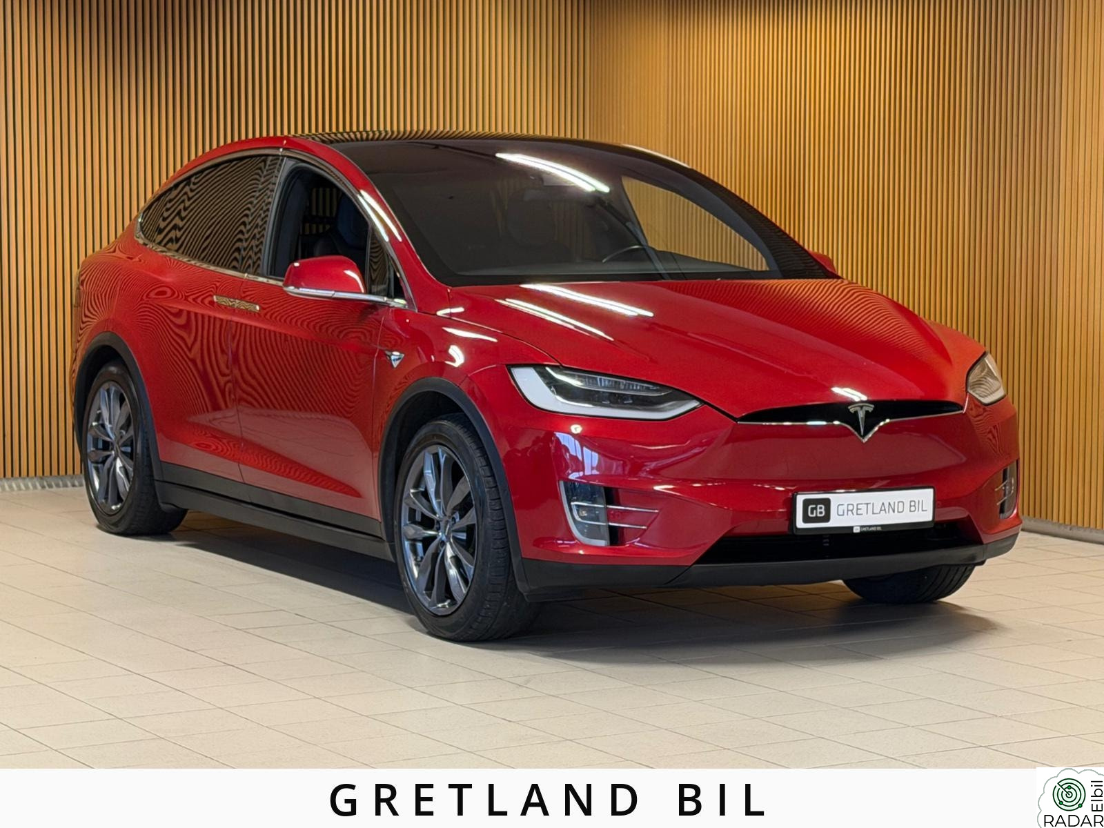 TESLA Model X 90D / 6-SETER / KROK / NAVI / KAMERA / KROK / NORSK BIL