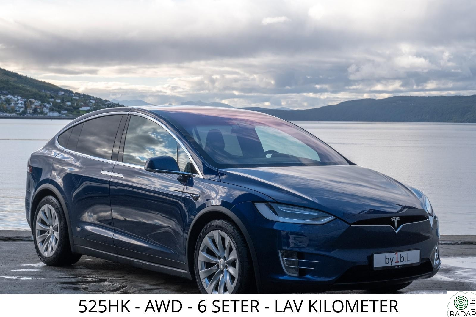 TESLA Model X 525HK AWD/6-SETER/EAP/SKINN/VINTERPAKKE/CCS/20"