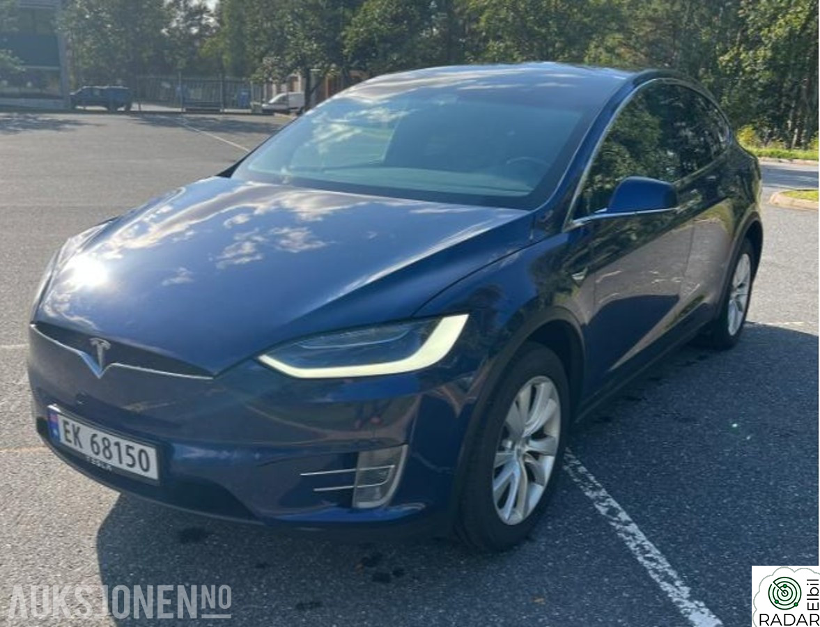 TESLA Model X 75D 6-seter EU OK 08.2027 ¤x¤ CRUISEKONTROLL RYGGEKAMER