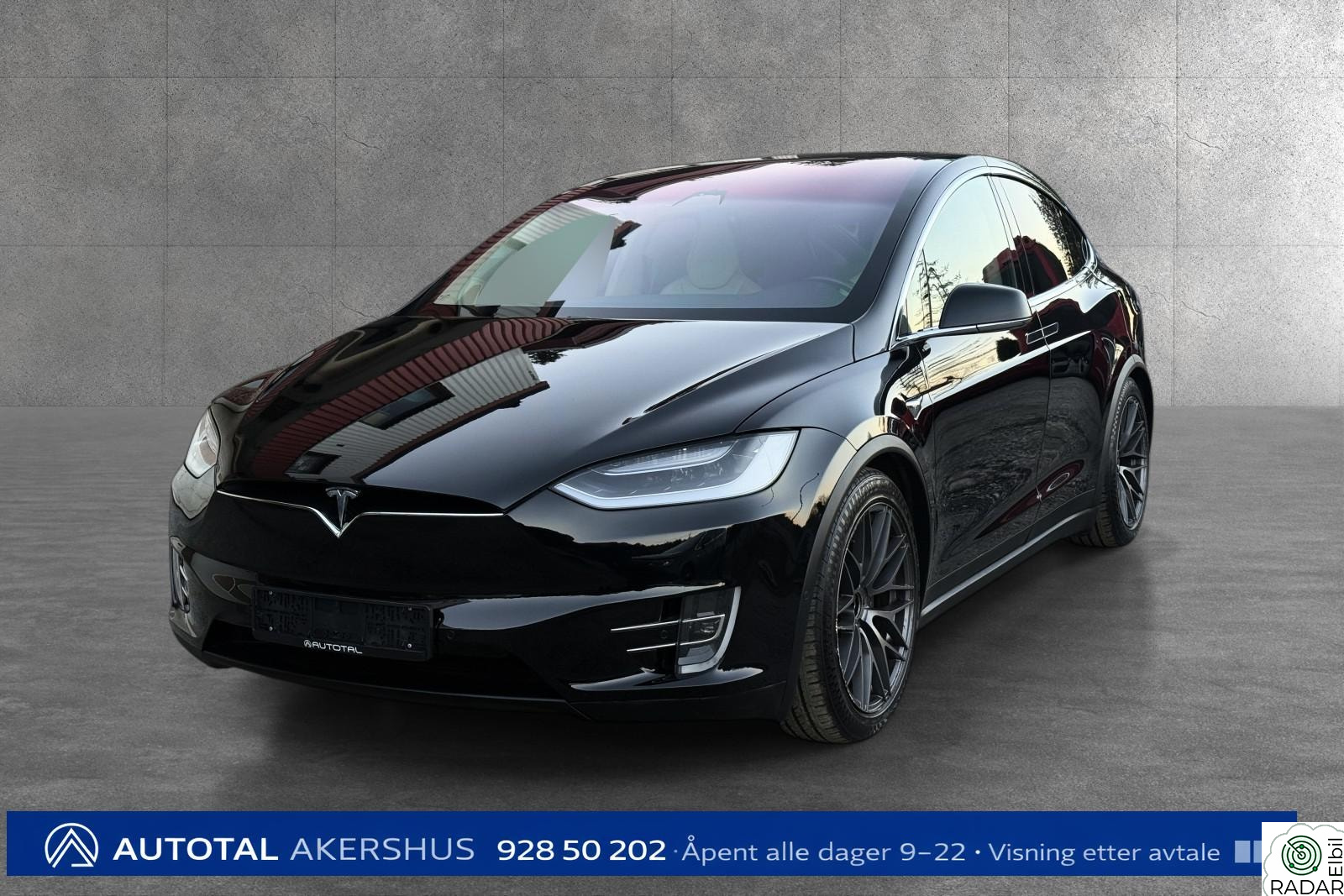 TESLA Model X 75D | 7Seter | Awd | EAP | Lav km | Krok | Garant*