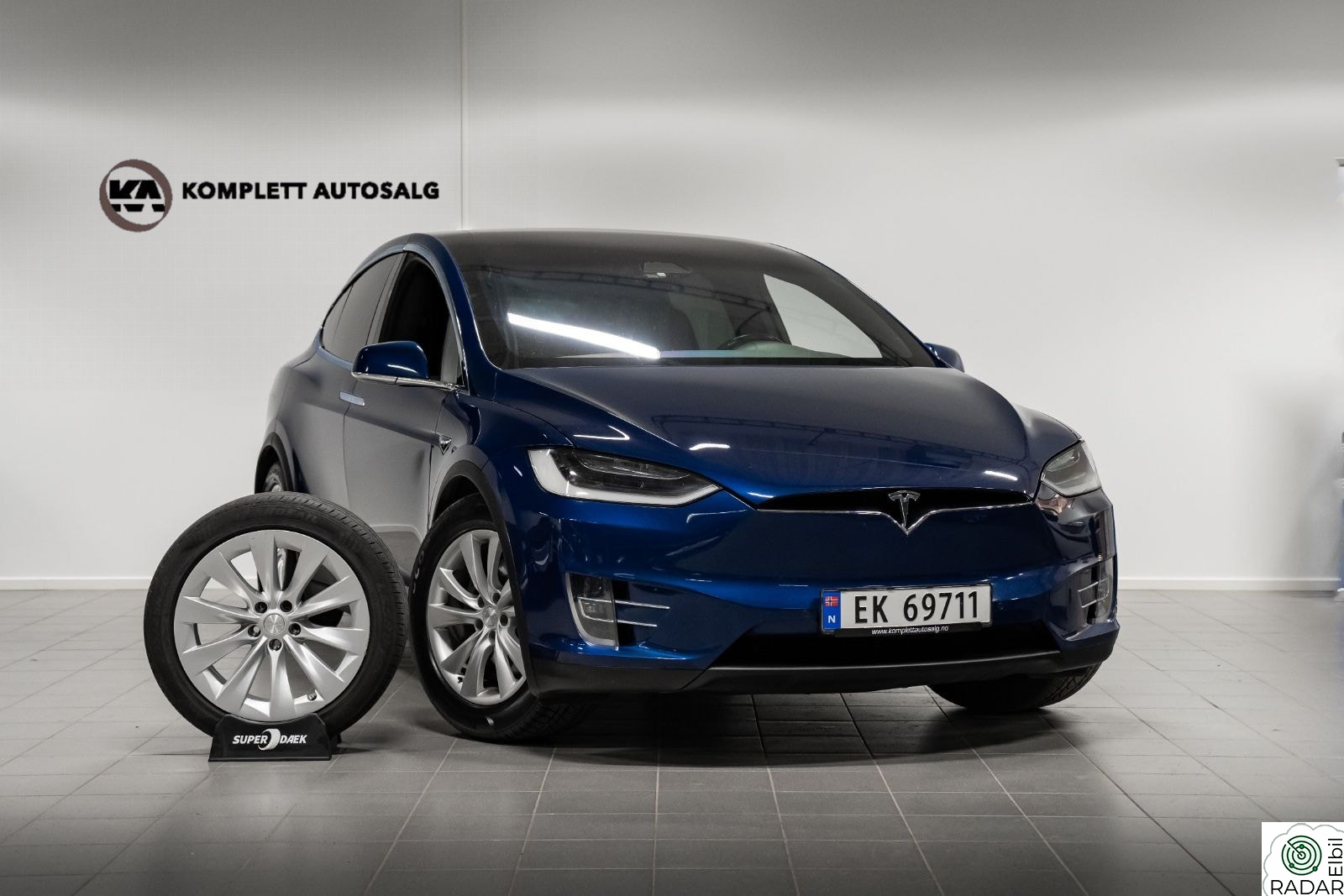 TESLA Model X 6 seter, AP 2.5 - CCS