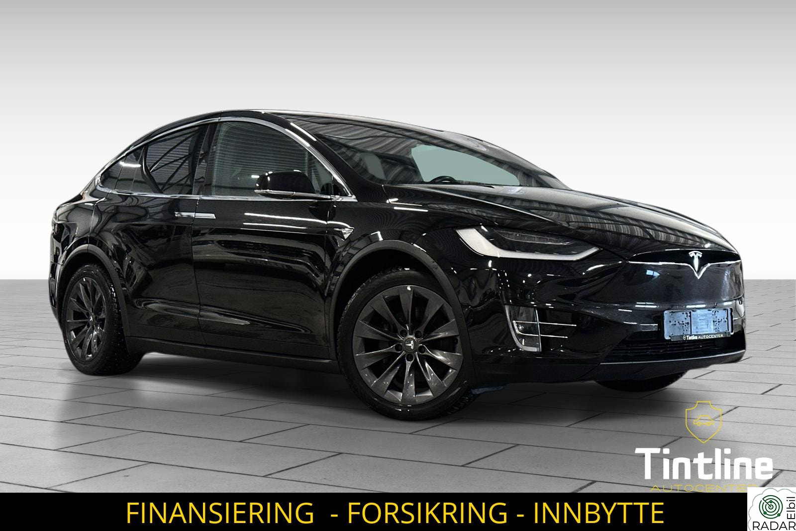TESLA Model X 100D 525HK 7-SETER l KROK l SKINN l LUFT l 22" l NY EU+