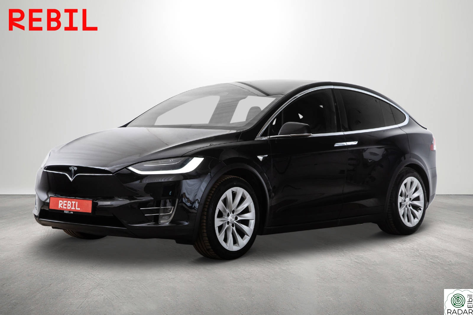 TESLA Model X 75D (417km) 7-seter/Skinn/MCU2/AP/CCS/R.Kam/Krok/AWD